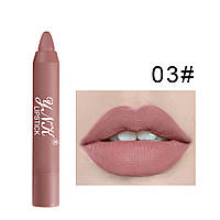 АКЦИЯ!!! Матовая водостойкая помада карандаш для губ Waterproof Matte Misty Lipstick Lasting Crayon тон 03