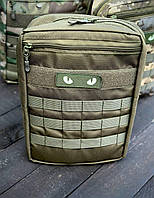 Тактичний рюкзак на плитоноску на системі MOLLE Койот