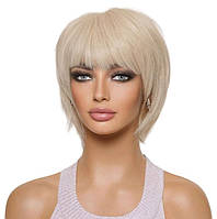 Парик блондинки короткий Blonde, термоволокно XOUJE