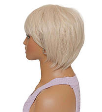 Перука блондинки коротка Blonde, термоволокно XOUJE, фото 5