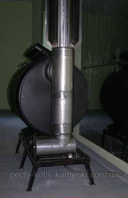 Монтаж димоходу для булерьян