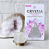 Crystal Body Deodorant, Минеральный дезодорант, без запаха, Deodorant Stone, 140 грамм