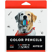 Набір кольорових олівців Kite Dogs K22-055-1 24 кольори h