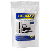 Серветки вологі для чищення оргтехніки, поверхонь та офісних меблів Buromax 100 шт. (BM.0801-01)