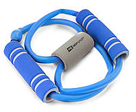 Эспандер резиновый с ручками Hop-Sport HS-L042YG синий p