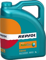 Масло моторное 5W-40 GAS 5л REPSOL AUTO GAS CP-5 / RP033J55