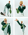 Сумка на пояс Nike Heritage, зелений, фото 8