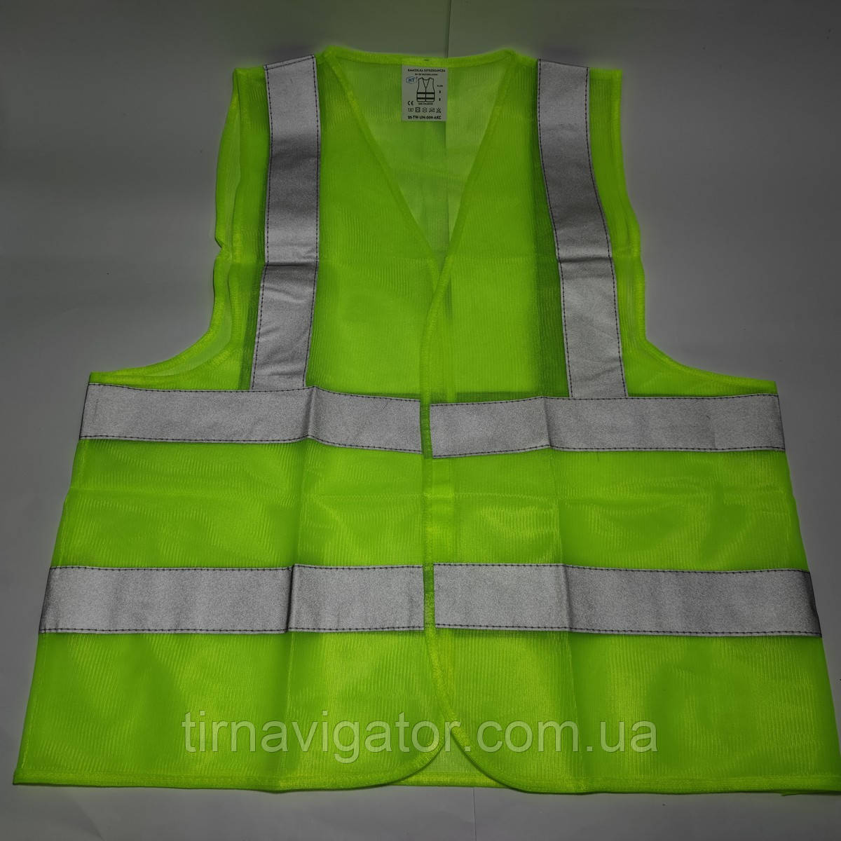 Жилет світловідбивний салатовий, фото 1