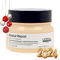 Маска для інтенс віднов пошкодж волосся L'Oreal Professional Serie Expert Absolut Repair Gold Quinoa, 250