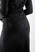 Плаття з розрізом чорне 83028 (2000000121550), фото 5