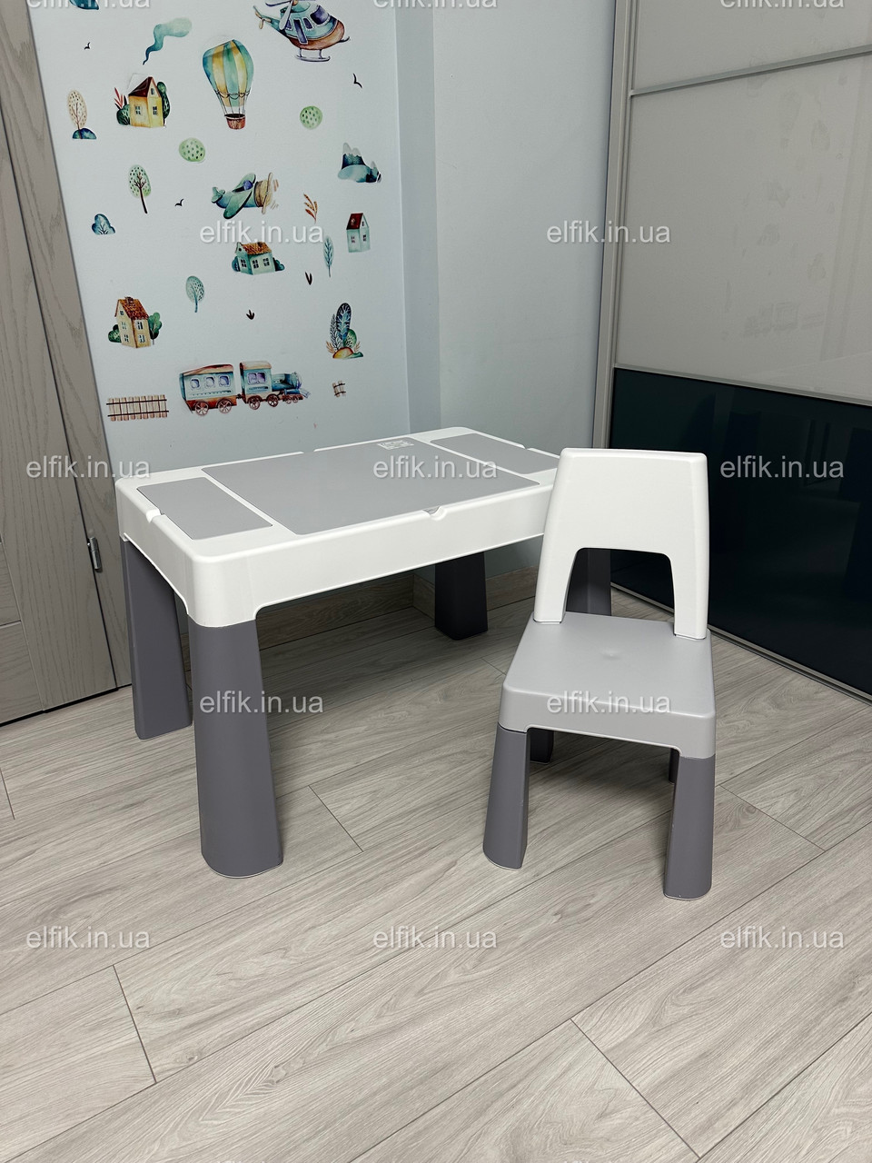 Набір стіл та стілець Tega Baby Multifun
