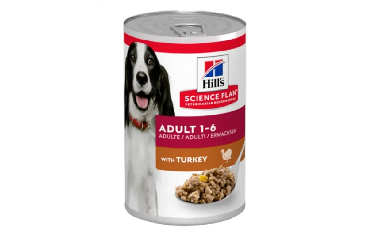 Вологий корм для собак Hill's Wet SP Canine Adult Turkey з індичкою 370 г, фото 1