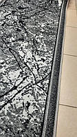 Турецкая ковровая дорожка на резине серая 60 см .ширина