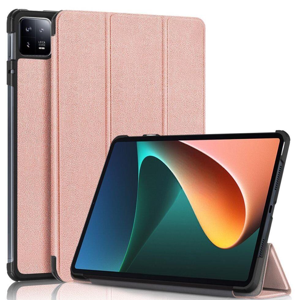 Чохол книжка Crazy Horse на Xiaomi Mi Pad 6 (11") / rose gold