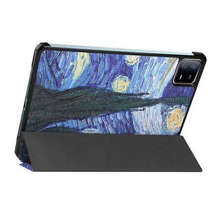 Чохол книжка Crazy Horse на Xiaomi Mi Pad 6 (11") / зоряна ніч, фото 3