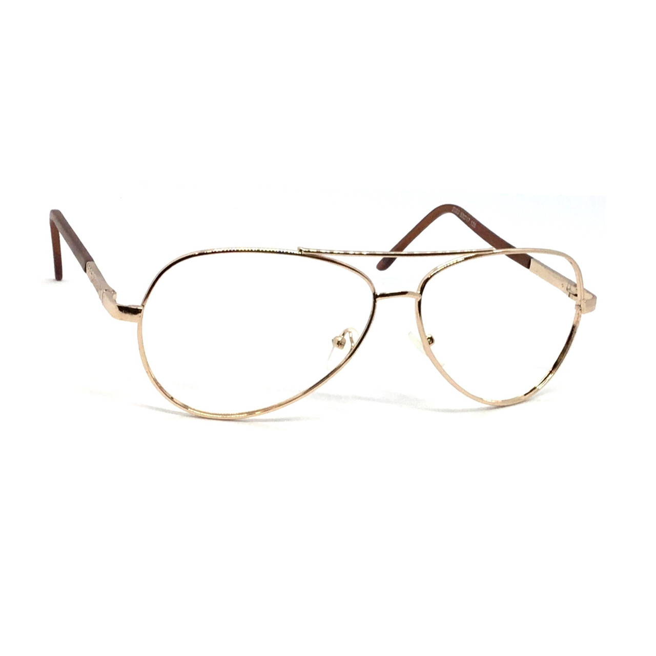 Оправа для окулярів 2020 (капля) у золотому кольорі