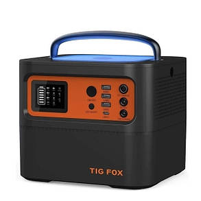 Портативна зарядна станція Tig Fox T500 Ємність 540 Вт·год Макс потужність 850 Вт, фото 1