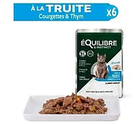 Вологий корм для дорослих та стерилізованих кішок Equilibre & Instinct 24 шт. по 85 г, фото 6