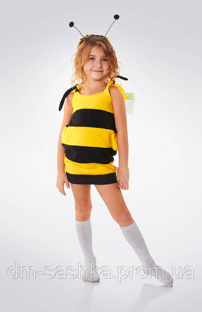 Дитячий карнавальний костюм Бджілка (фліс)