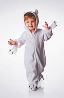 Новорічний костюм Білого ведмедика для хлопчика