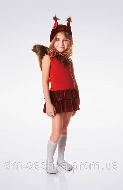 Карнавальный костюм для девочки на утренник Белочка 134 (ID#1781822042 ...