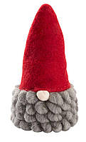 Скандинавский рождественский новогодний гном эльф Christmas Elf MUGGLESTEN высота 31 см красный