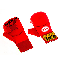 Накладки (рукавички) для карате BWS4008 червоні (розміри L-XL)