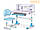Комплект парта та стільчик Evo-Kids BD-22, 90 см, з надбудовою, 3 кольори, регулювання глибини стільця, фото 3