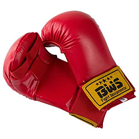 Накладки (перчатки) для каратэ BWS4009 красные (размер L)