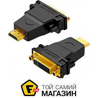 Ugreen Адаптер HDMI Male to DVI (24+ 5) Female Adapter Black (20123)