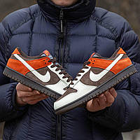 Кроссовки мужские Nike SB Dunk Velvet Brown кроссовки dunk sb кросівки данк сб чоловічі кросівки nike dunk