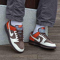 Кроссовки мужские Nike SB Dunk Velvet Brown кроссовки dunk sb кросівки данк сб чоловічі кросівки nike dunk