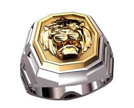 Лев кільце перстень печатка