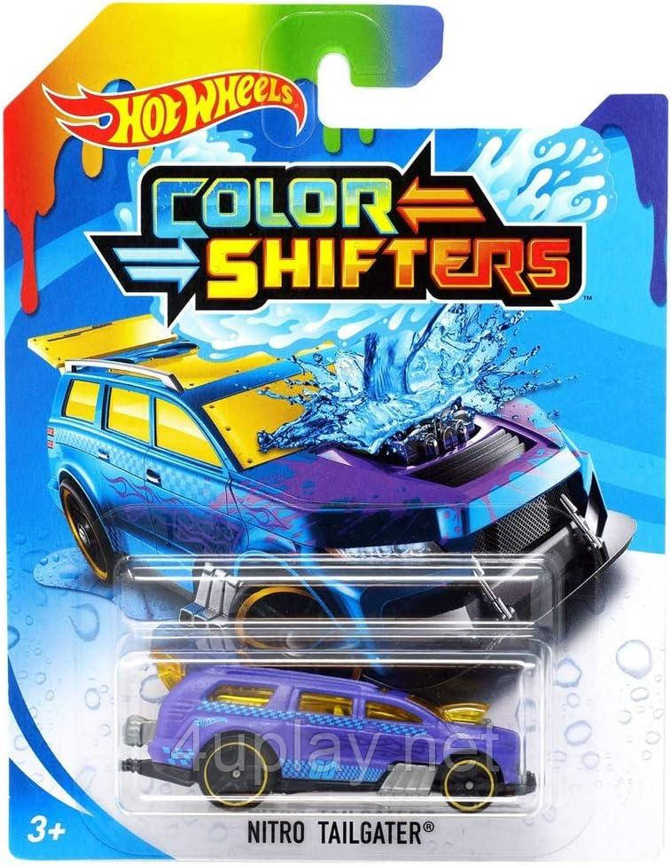 Hot Wheels Color Shifters Nitro Tailgater. Машинка Хот Вілс, що змінює колір. Переслідувач