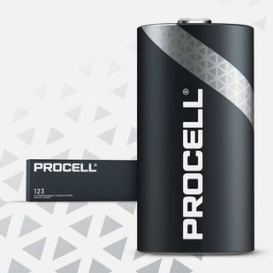 Duracell® 123 Procell High Power Lithium 123 Battery, 3V