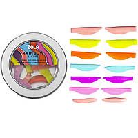 Zola Валики для ламинирования Rainbow L-Curl (2S.2,5M.3L.4XL.4,5XLL)