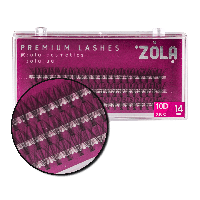 Zola Ресницы-пучки 10D (14mm)