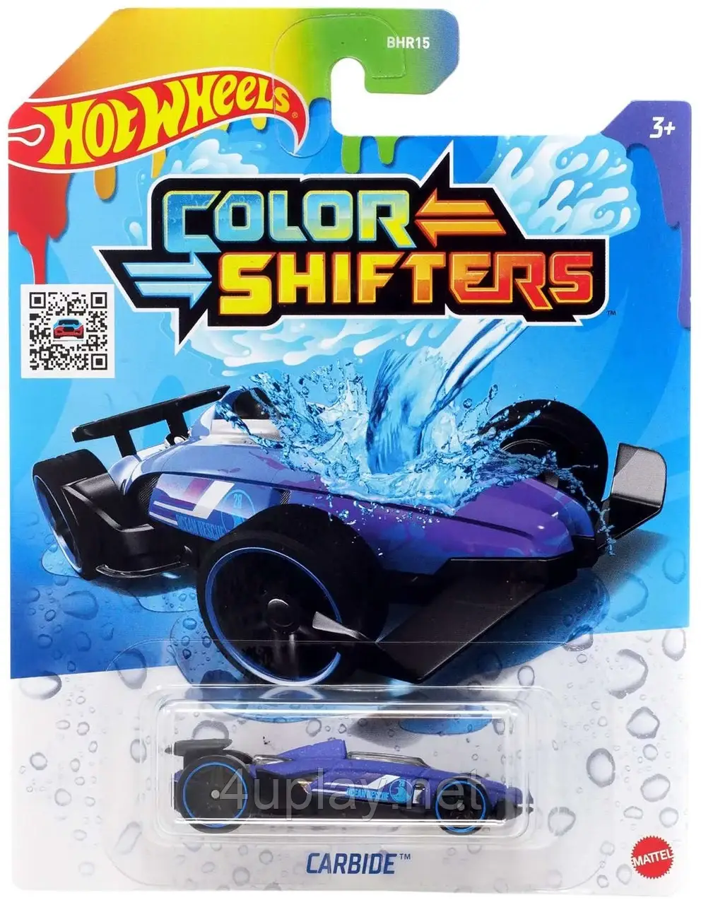 Hot Wheels Color Shifters Carbide. Машинка Хот Вілс, що змінює колір