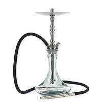 Кальян Sky Hookah Mini Silver з колбою Craft Clear 51 см