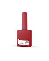 Камуфлююча база кольорова HELLO Tint Met Gala Base True red червоний 15 мл