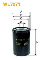 Фільтр оливи WIX FILTERS WL7071