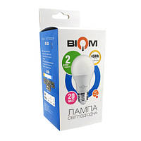 Светодиодная лампа BIOM BT-520 А80 20W E27 4500K (Груша)