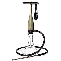 Кальян Tiaga Hookah Бита Khaki на колбі Craft Clear 70 см