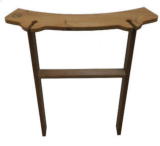 Полиця для напоїв Kirami ”Drink Arc ” з ніжками, Термодерево (2715)