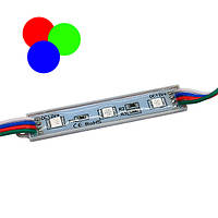 LED-модуль BIOM SMD5050 0.72 Вт RGB 12В IP65 без лінзи
