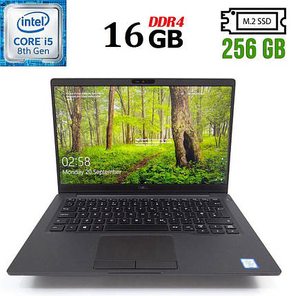 Ультрабук Б-клас Dell Latitude 7400/ 14" (1920x1080)/ Core i5-8365U/ 16 GB RAM/ 256 GB SSD/ UHD 620, фото 1