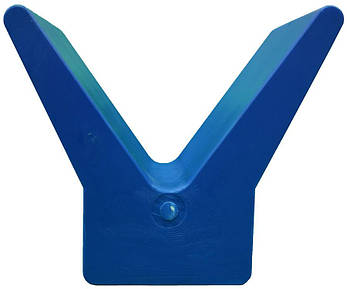Носовий упор HP-railer синій пластик 66 Х 67 Х 105 мм отвір 13 мм 60221, фото 2