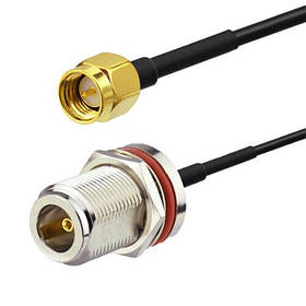 Антенний перехідник N Female на SMA