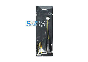 Набір К-Шомпол для чищення зброї травматичної, ПВХ пак (латунь, синтетика, пуховик) 06001 JGR