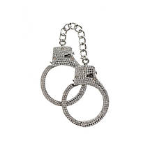Наручники з камінням Diamond Wrist Cuffs Silver Taboom, фото 3